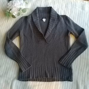 J Crew gray sweater